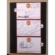 MANCHESTER UNITED multi signed crested card B14